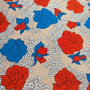 Vintage Ponte knit fabric lot